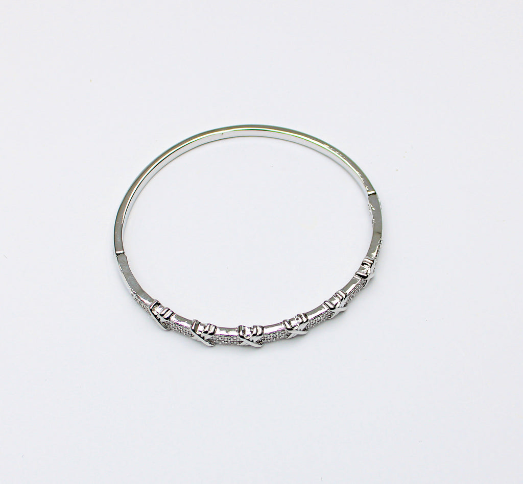 Silver Losh Jewellery X Bracelet