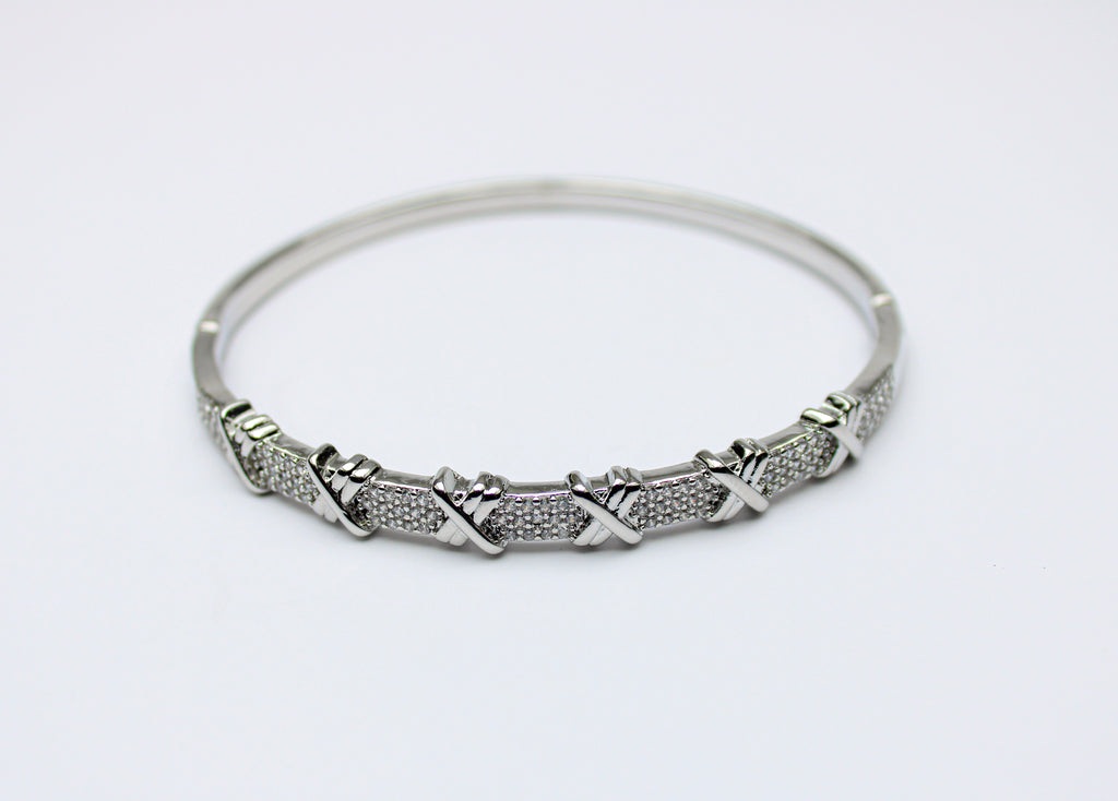 Silver Losh Jewellery X Bracelet