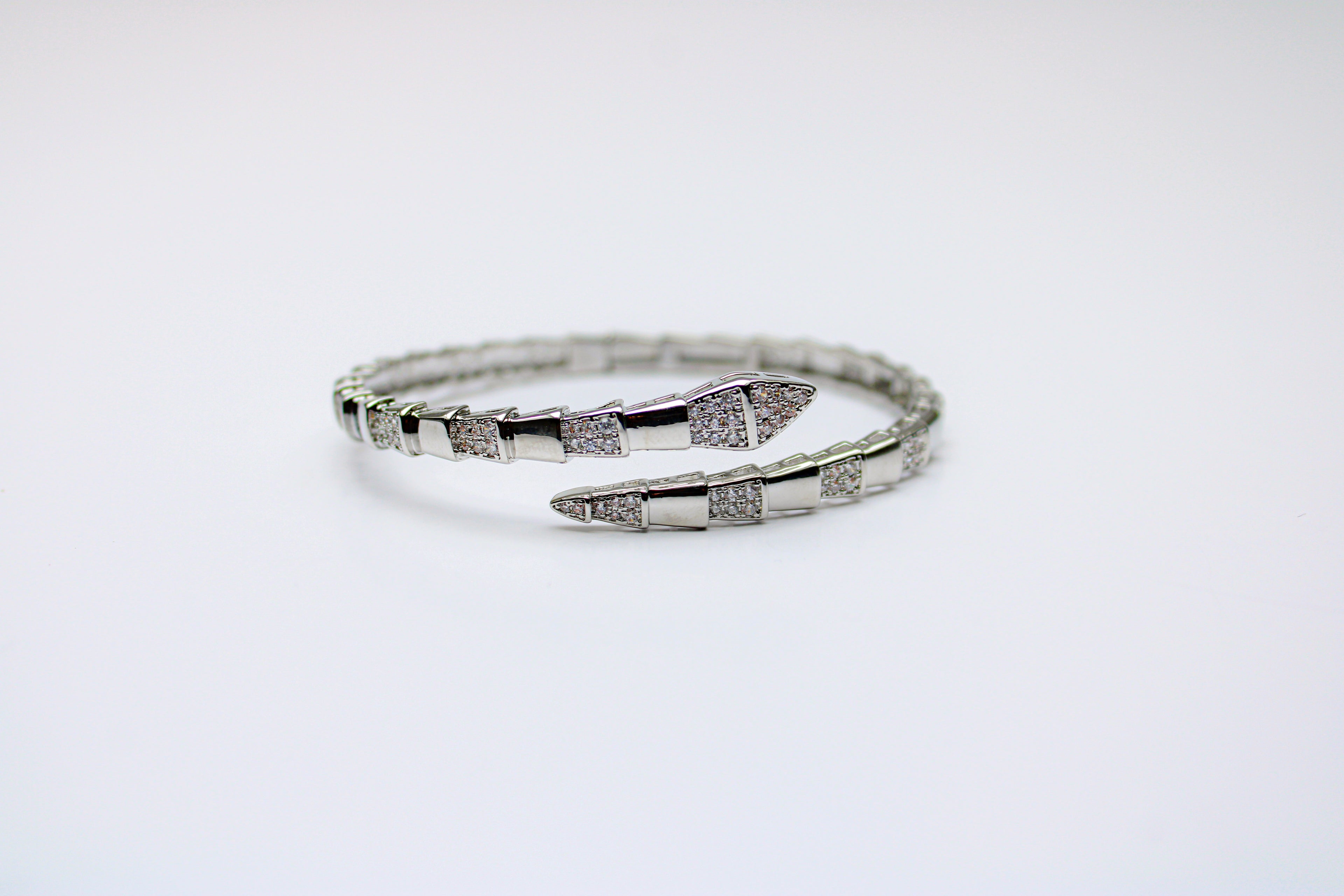 Silver Losh Jewellery Snake Bracelet