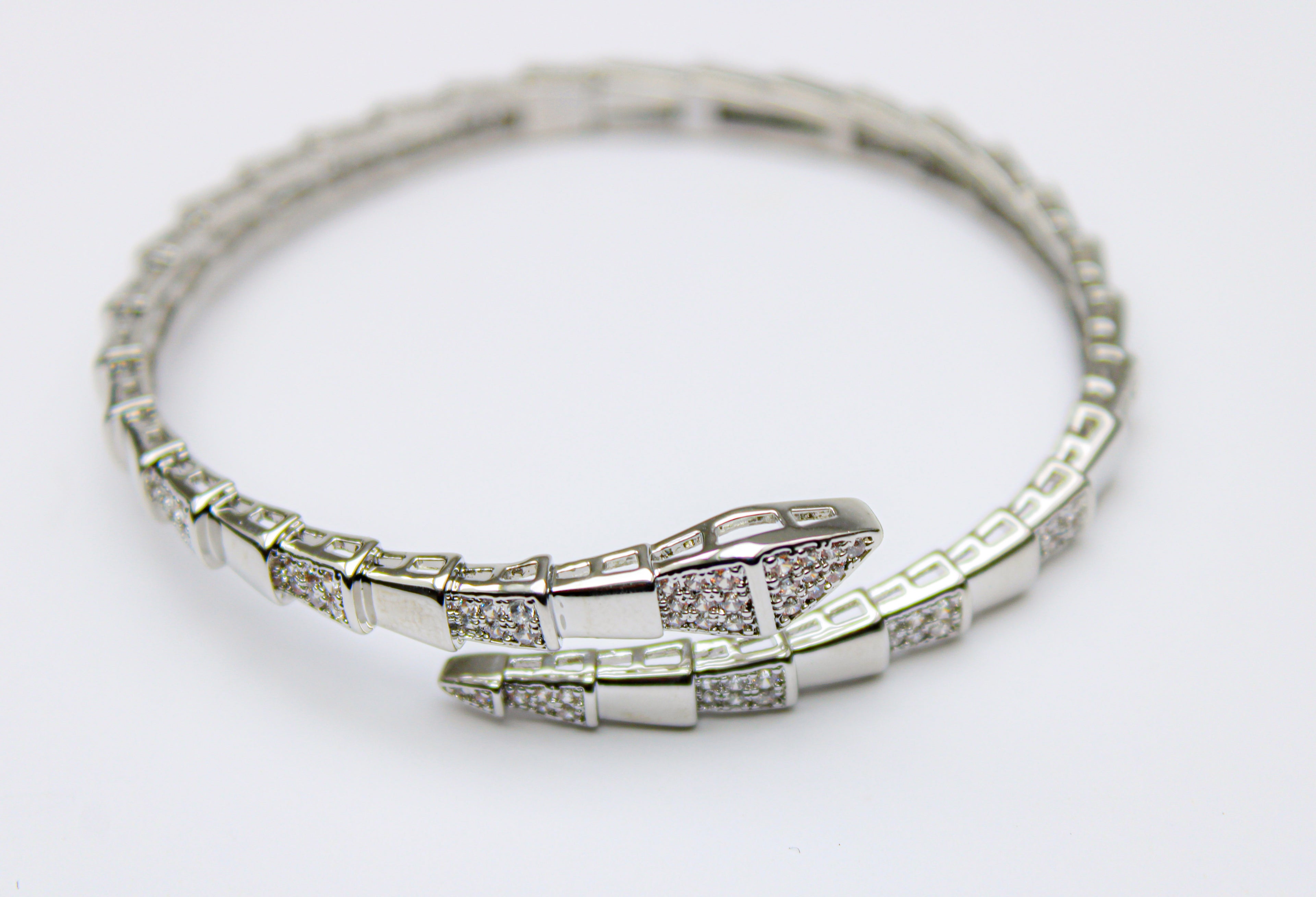 Silver Losh Jewellery Snake Bracelet