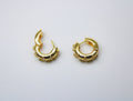 losh jewellery goudkleurig oorbellen basic met mini studs