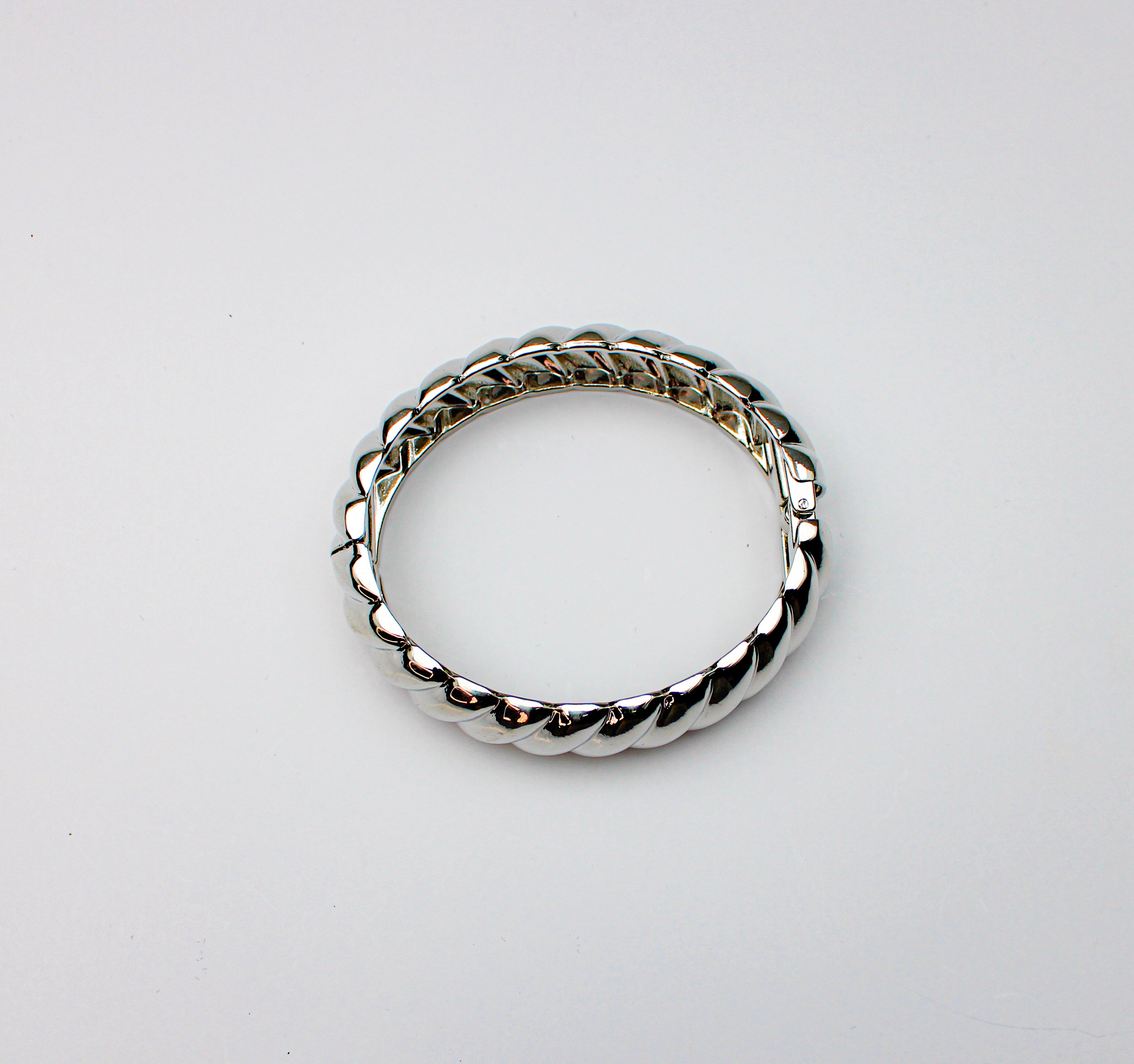 Losh jewellery twisted armband zilver kleurig