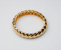 Losh jewellery twisted armband goud kleurig