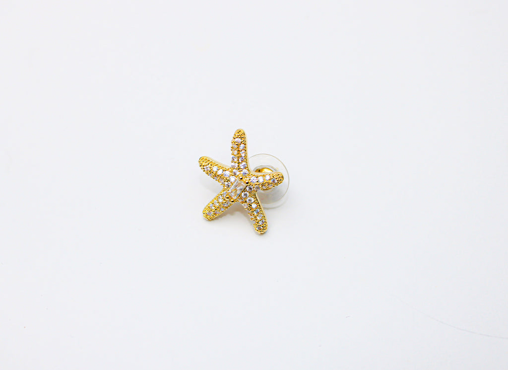 Schelp en Ster oorbellen Set