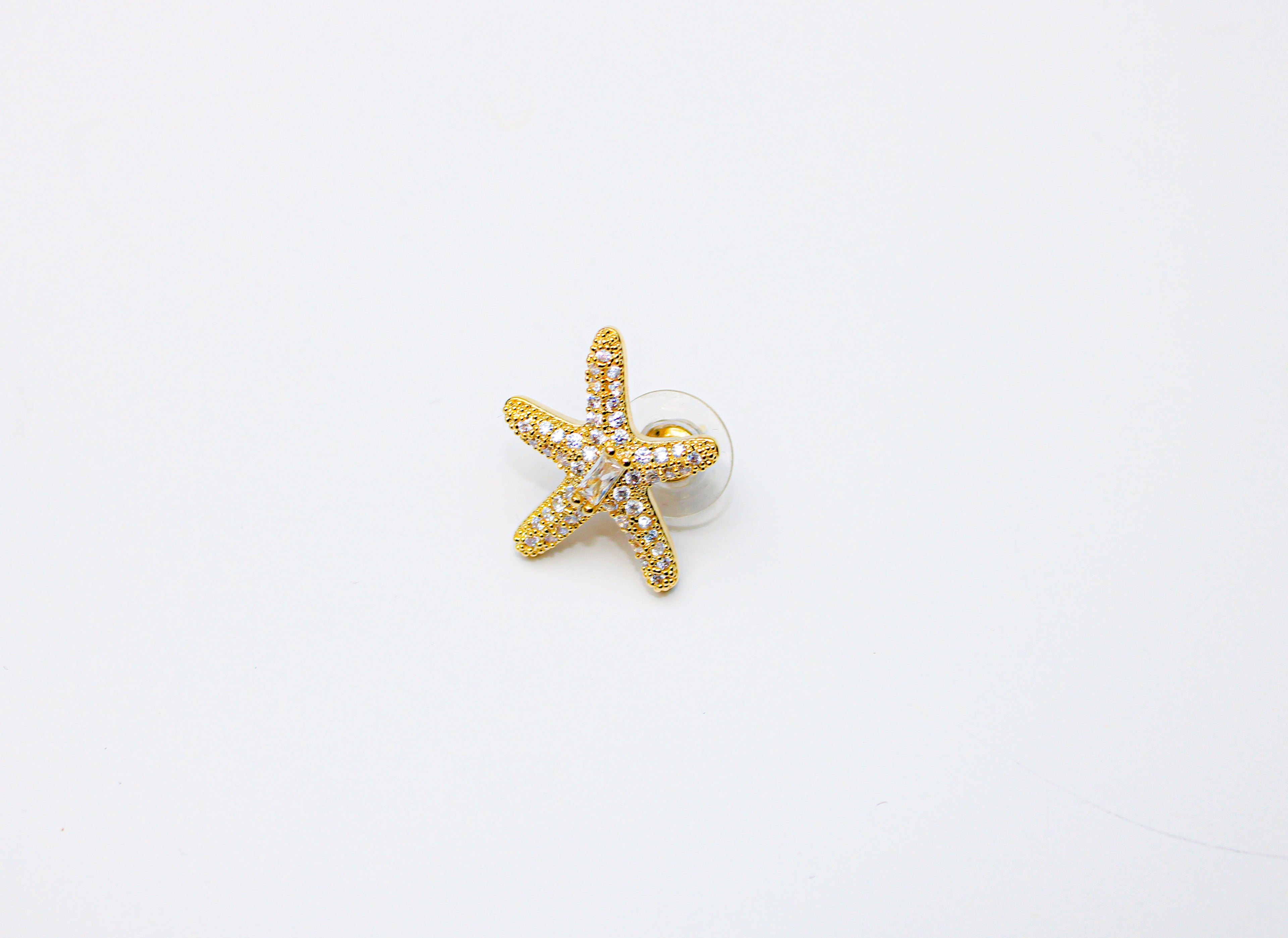 Schelp en Ster oorbellen Set