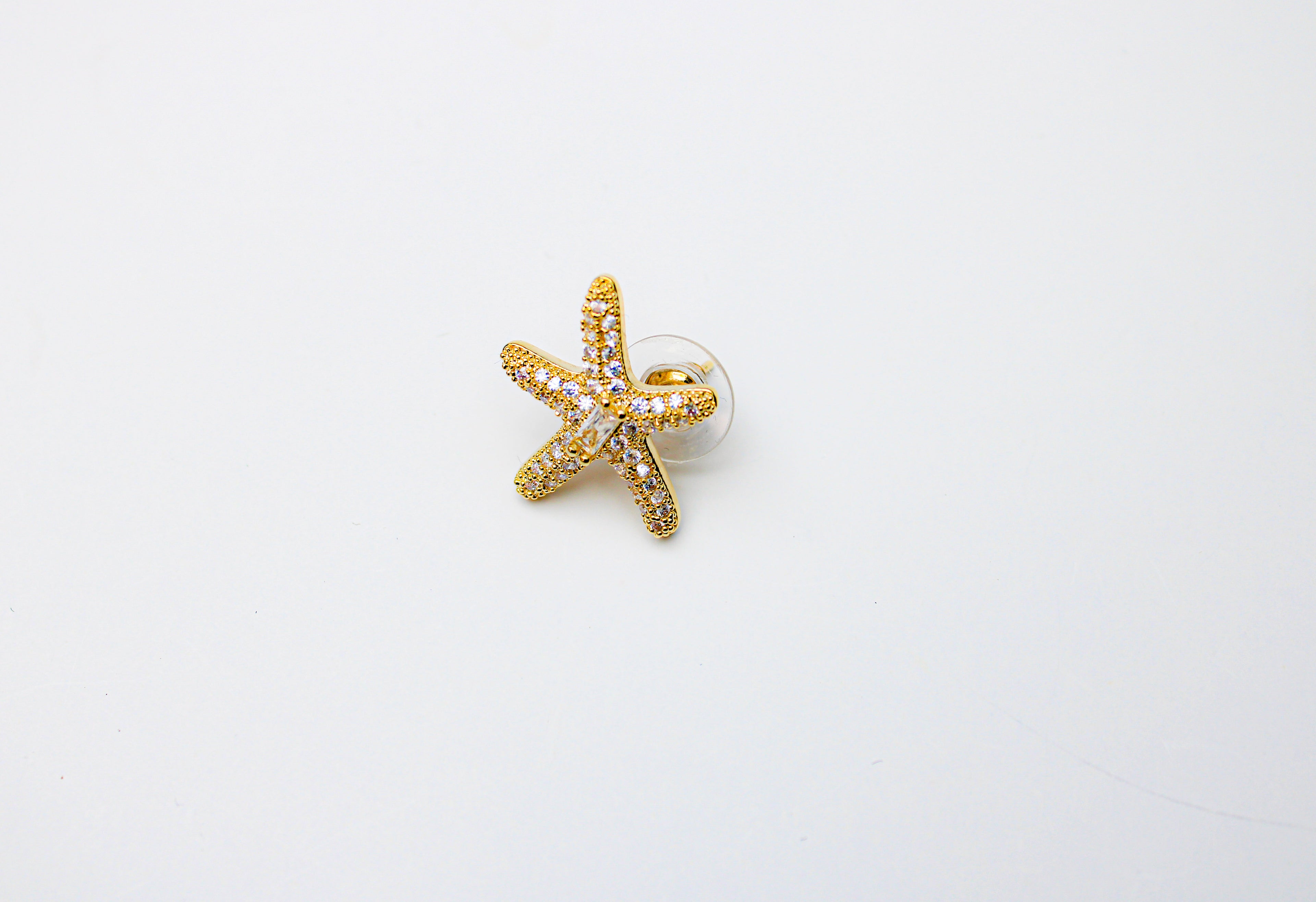 Schelp en Ster oorbellen Set