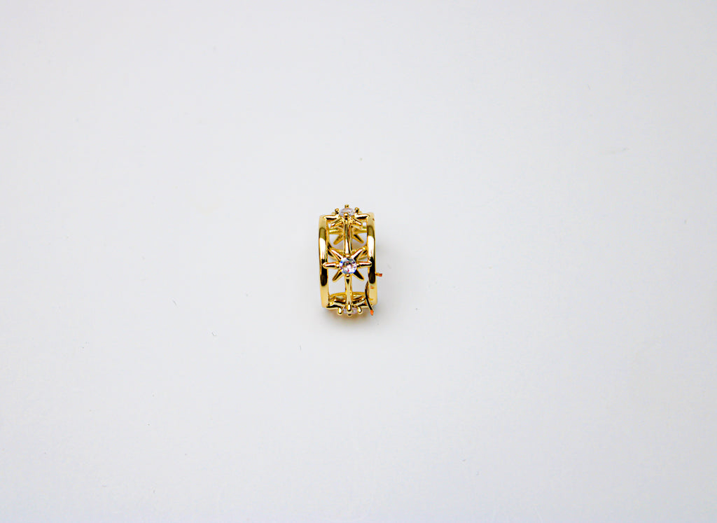losh jewellery earcuff met ster klein steenje
