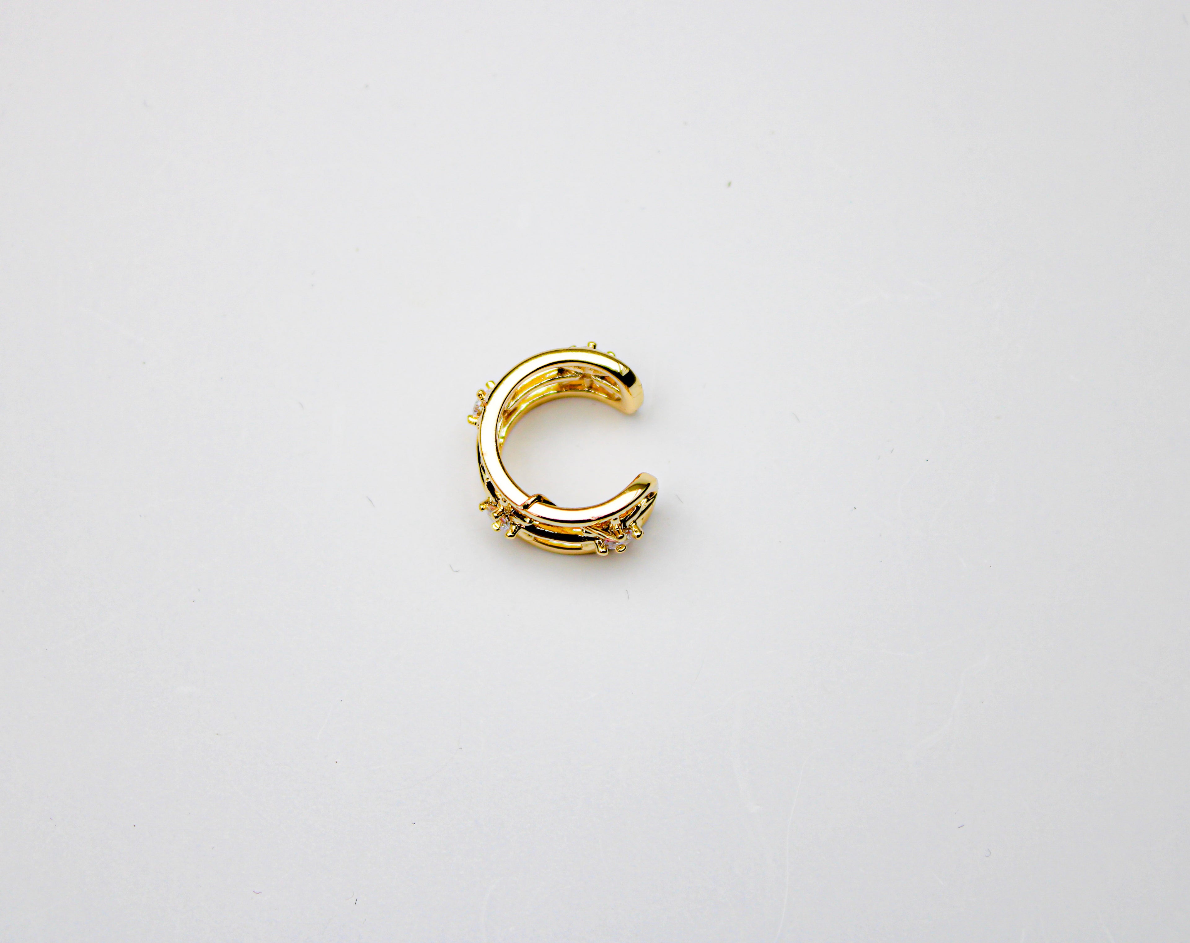 losh jewellery earcuff met ster klein steenje