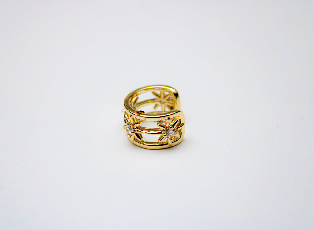 losh jewellery earcuff met ster klein steenje