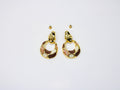 losh jewellery Goudkleurig en meer kleurig oorhangers