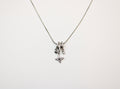Zilver ketting met ster