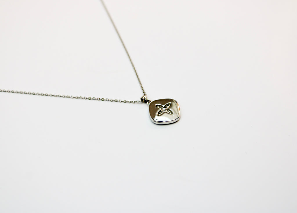 losh jewellery zilver kleur met mini hanger