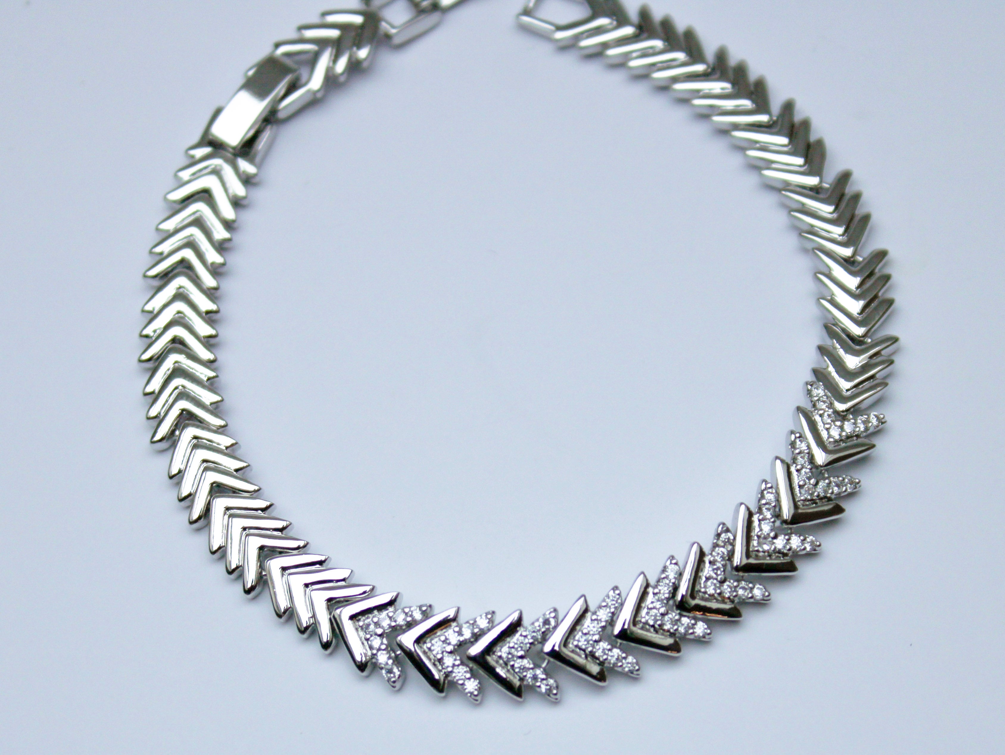 losh jewellery zilver visgraad armband