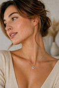 losh jewellery zilver kleur met mini hanger